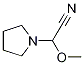 a-Methoxy-1-Pyrrolidineacetonitrile 结构式