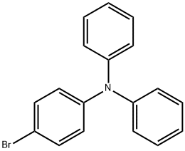 4-溴三苯胺 结构式