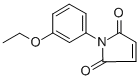 1-(3-ETHOXYPHENYL)-1H-PYRROLE-2,5-DIONE 结构式