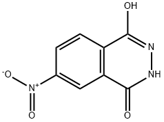 4-硝基邻苯二甲酰肼 结构式