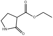 2-羰基吡咯烷-3-羧酸乙酯 结构式