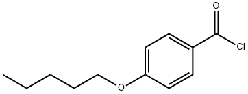 4-正戊氧基苯甲酰氯 结构式