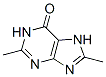 1,7-Dihydro-2,8-dimethyl-6H-purin-6-one 结构式