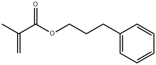 甲基丙烯酸-3-苯丙酯 结构式