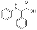 ANILINO(PHENYL)ACETIC ACID 结构式