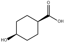 顺-4-羟基环己烷甲酸 结构式