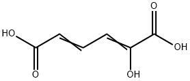 2-hydroxymuconic acid 结构式