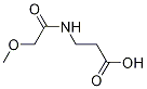 N-(2-Methoxyacetyl)-beta-alanine 结构式