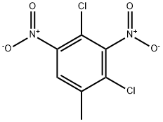 2,4-二氯-1-甲基-3,5-二硝基苯 结构式