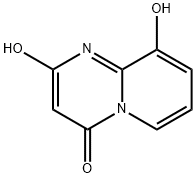 2,9-DIHYDROXYPYRIDO[1,2-A]PYRIMIDIN-4-ONE 结构式