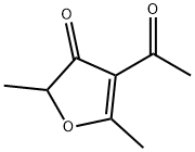 4-乙酰基-2,5-二甲基呋喃-3(2H)-酮 结构式