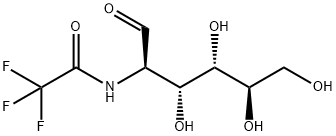 N-三氟乙酰基-D-葡萄糖胺 结构式