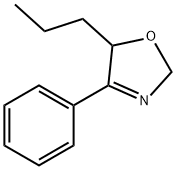 2,5-Dihydro-4-phenyl-5-propyloxazole 结构式