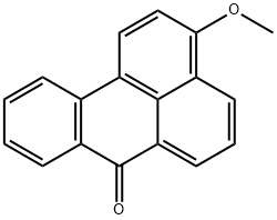 3-methoxy-7H-benz[de]anthracen-7-one  结构式