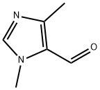 1,5-二甲基-1H-咪唑-4-甲醛 结构式