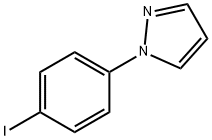 1-(4-碘苯基)-1H-吡唑 结构式