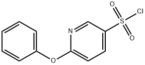 6-苯氧基-3-吡啶磺酰氯 结构式
