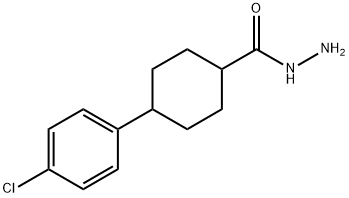 4-(4-CHLOROPHENYL)CYCLOHEXANECARBOHYDRAZIDE 结构式