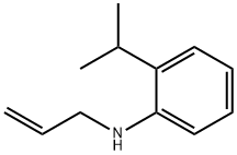 N-(丙-2-烯-1基)-2-(丙-2基)苯胺 结构式