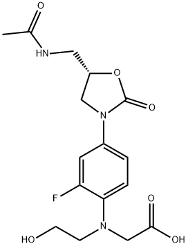 利奈唑胺杂质 9 结构式
