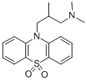 双氧异丁嗪 结构式