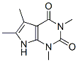 1,3,5,6-Tetramethyl-1H-pyrrolo[2,3-d]pyrimidine-2,4(3H,7H)-dione 结构式