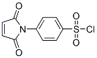 p-(2,5-dihydro-2,5-dioxo-1H-pyrrol-1-yl)benzenesulphonyl chloride 结构式