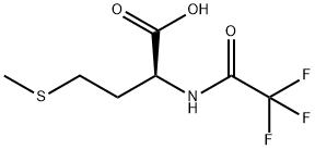 4-methylsulfanyl-2-[(2,2,2-trifluoroacetyl)amino]butanoic acid 结构式