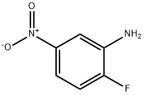 2-氟-5-硝基苯胺 结构式