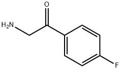 2-氨基-4'-氟苯乙酮 结构式