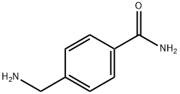 4-(氨甲基)苯甲酰胺 结构式