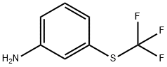 3-(三氟甲硫基)苯胺 结构式
