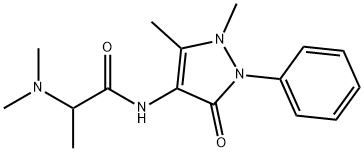 氨丙吡酮 结构式