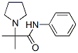 2-Methyl-2-(1-pyrrolidinyl)-N-phenylpropionamide 结构式