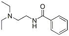 N-[2-(Diethylamino)ethyl]benzamide 结构式