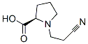 D-Proline, 1-(2-cyanoethyl)- (9CI) 结构式