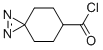 1,2-Diazaspiro[2.5]oct-1-ene-6-carbonyl chloride (9CI) 结构式