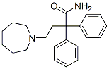 hexahydro-alpha,alpha-diphenyl-1H-azepine-1-butyramide 结构式