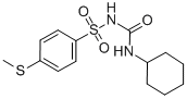 甲硫己脲 结构式