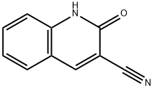 2-氧代-1,2-二氢-3-喹啉甲腈 结构式