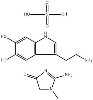 5,6-二羟基色胺 结构式