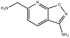 Isoxazolo[5,4-b]pyridine-6-methanamine, 3-amino- (9CI) 结构式