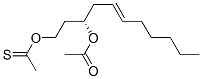 (-)-Thioacetic acid S-(3-acetoxy-5-undecenyl) ester 结构式