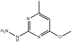 2-hydrazino-4-methoxy-6-methyl-pyrimidine 结构式