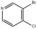 3-溴-4-氯吡啶 结构式