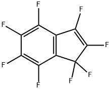 1,1,2,3,4,5,6,7-Octafluoro-1H-indene 结构式