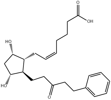 15-酮基拉坦前列素酸 结构式