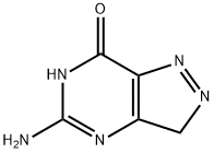 7H-Pyrazolo[4,3-d]pyrimidin-7-one, 5-amino-3,4-dihydro- (9CI) 结构式