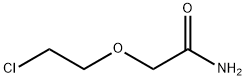 2-(2-氯乙氧基)乙酰胺 结构式