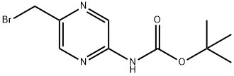 Tert-butyl(5-(bromomethyl)pyrazin-2-yl)carbamate